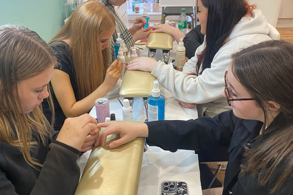 NPA hand and foot care, nail art (including GEL POLISH)